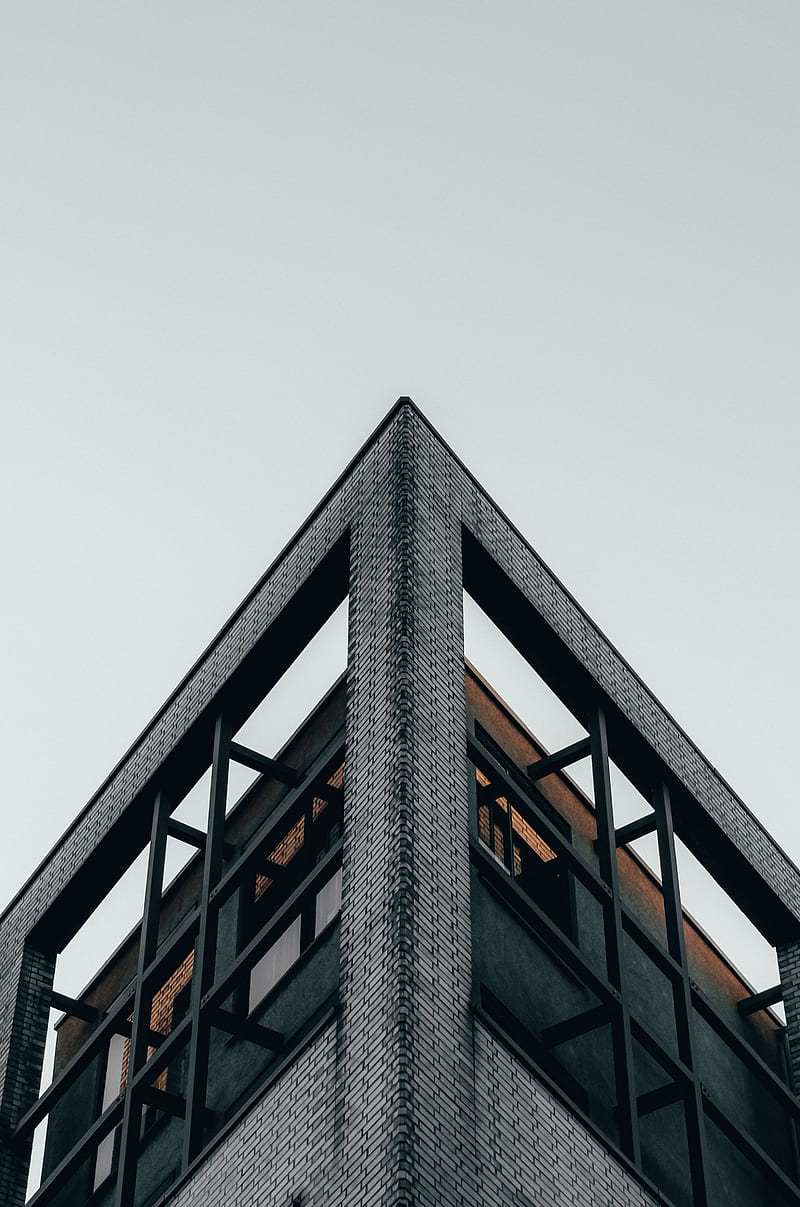 structure, building, angle, sky, HD phone wallpaper
