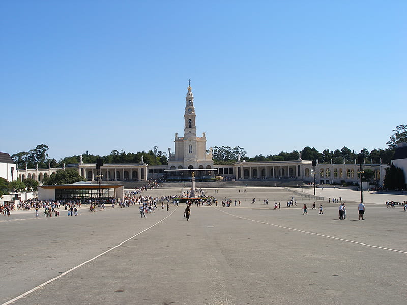 Fatima, religious, portugal, monument, HD wallpaper