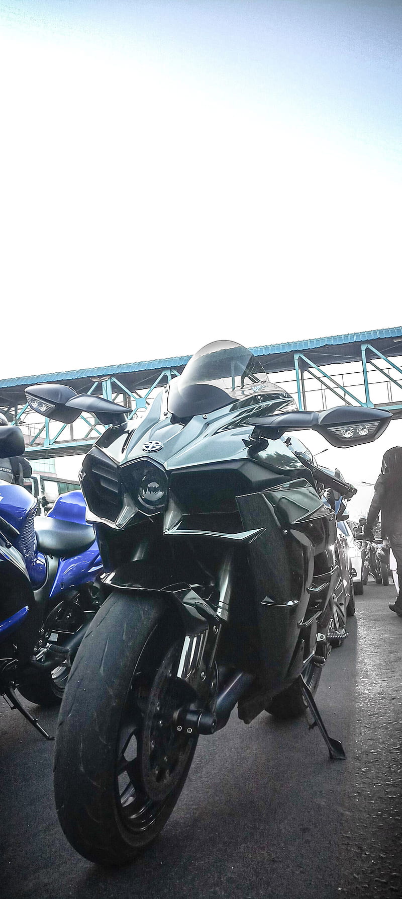Kawasaki Ninja h2r, motor, motorcycle, HD phone wallpaper | Peakpx