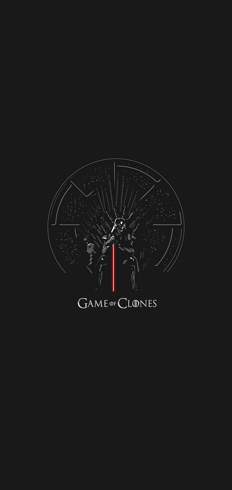 GAME OF CLONES, 2019, black, clone, clones, game, games, minimal, ng, HD phone wallpaper