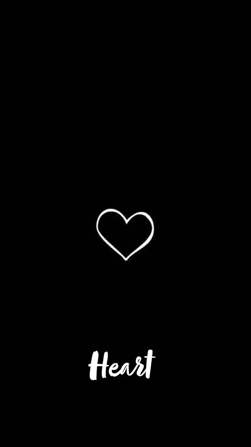 Black Heart Logo Isolated On White Stock Vector (Royalty Free) 1576175449 |  Shutterstock