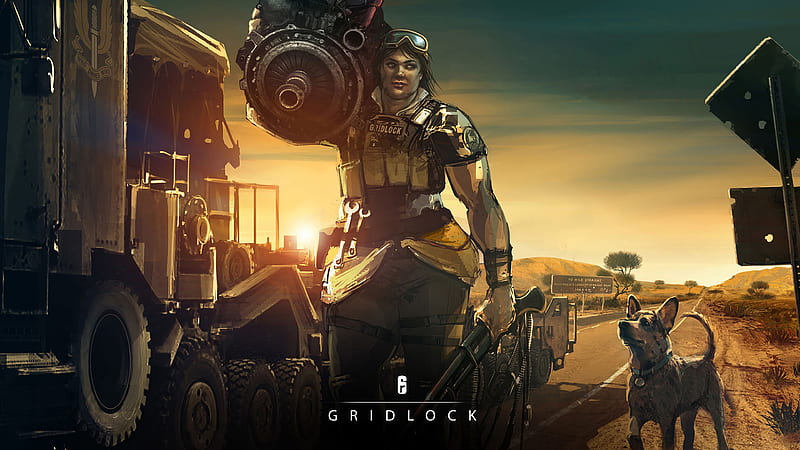 Gridlock Rainbow 6 Siege, HD wallpaper