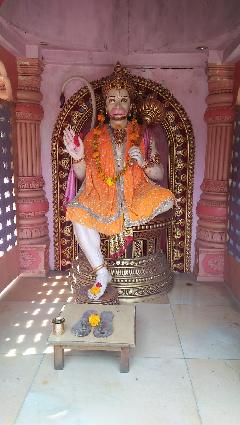 God Hanuman ji, bajrangbali hinduism, jai shree ram, ram, HD phone wallpaper
