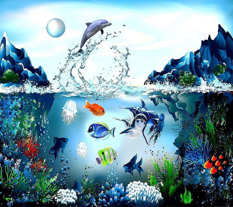 Life in water, HD wallpaper | Peakpx