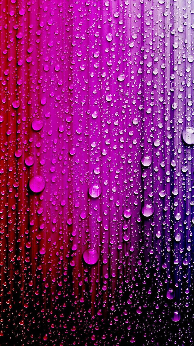 Colorful drops, water, note, drop, HD phone wallpaper