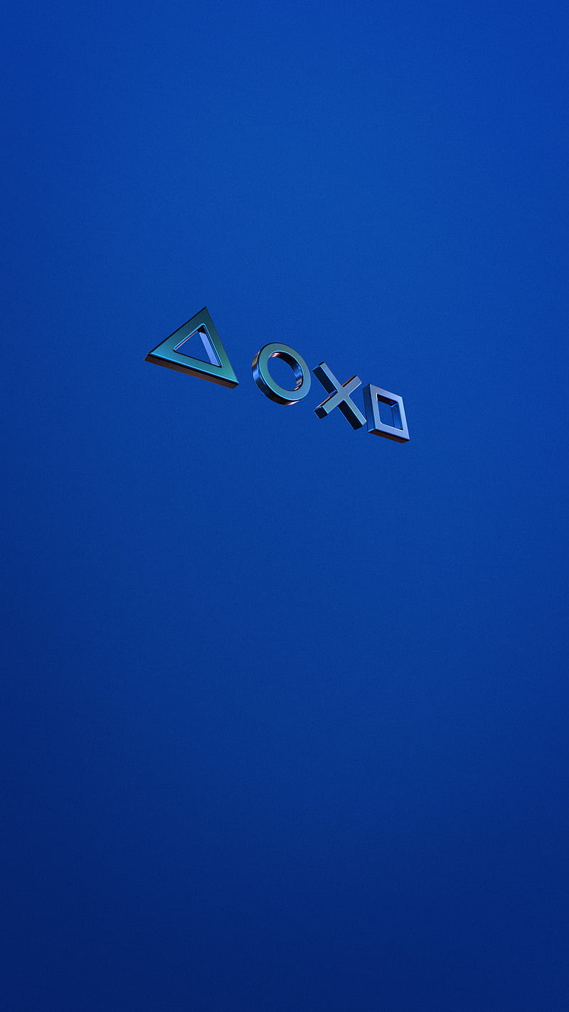 For players, For, abstract, background, blue, console, game, iCreate™, minimalistic, mininal, pad, player, HD phone wallpaper