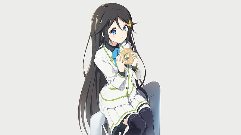 Download wallpaper anime, japanese, bishojo, seifuku, Musaigen no Phantom  World, Mai Kawakami, Myriad Colors Phantom World, Haruhiko Ichijou, section  mood in resolution 600x1024