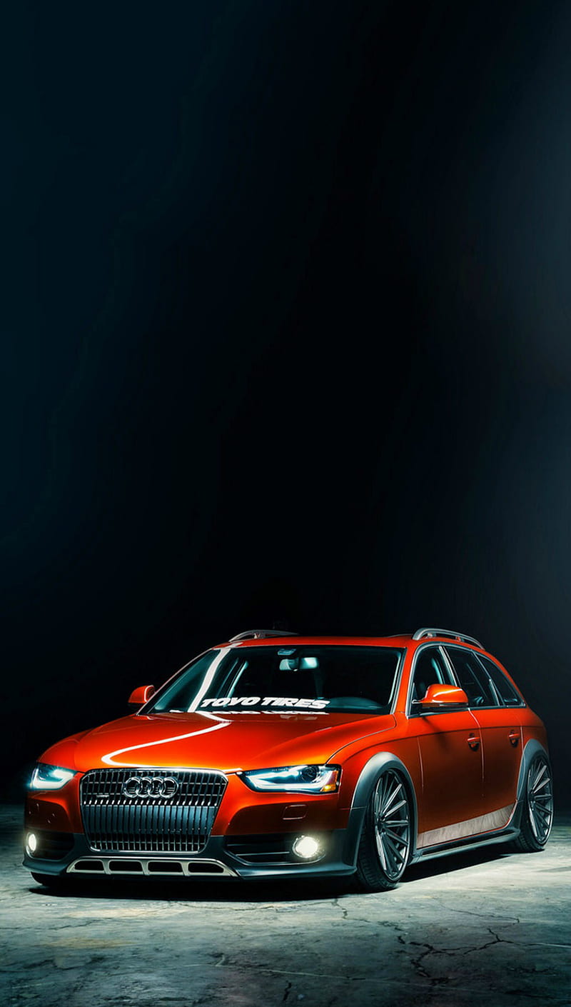 Audi A4, audi, car, desenho, HD phone wallpaper