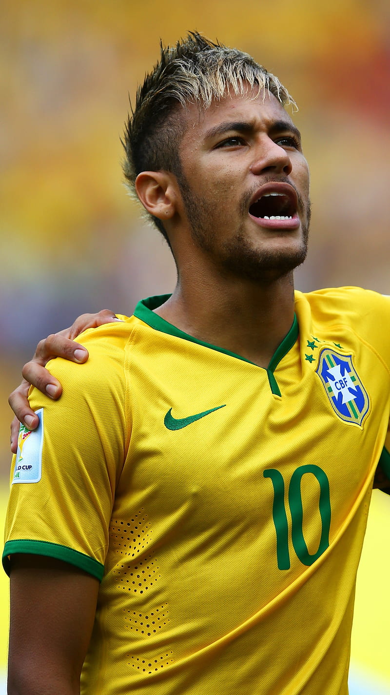 Neymar, barcelona, brazil, football, HD phone wallpaper