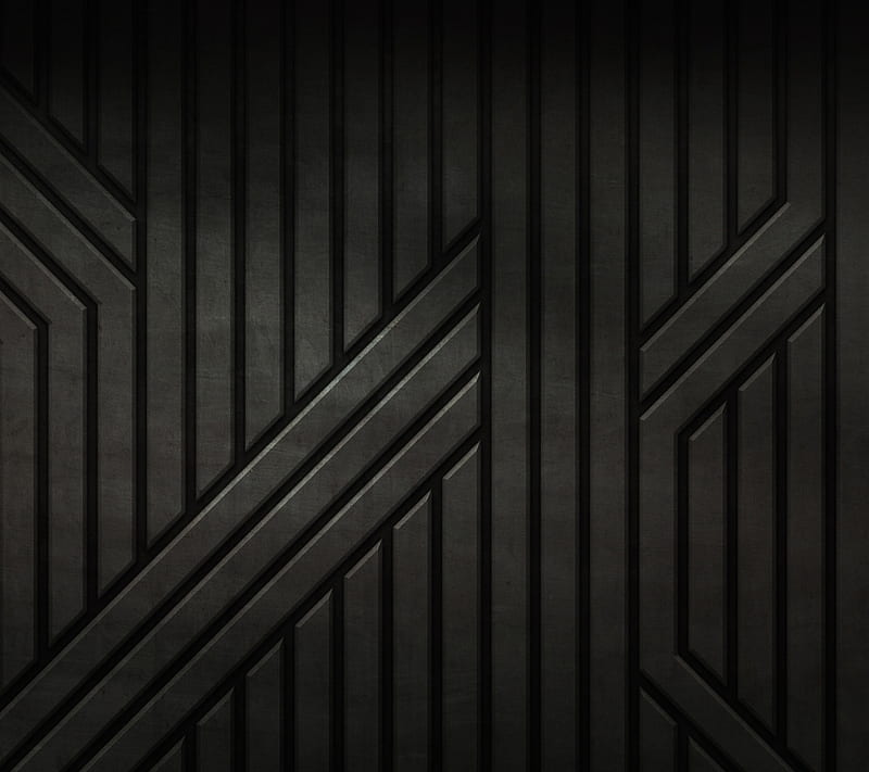 Steel Black, dark, metal, pattern, texture, HD wallpaper