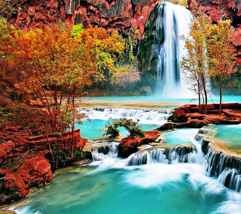 Waterfalls, nature, waterfall, HD wallpaper | Peakpx