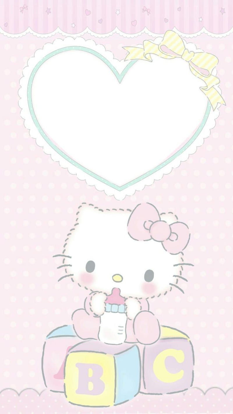 Hello Kitty, baby, cat, cute, ddlg, HD phone wallpaper