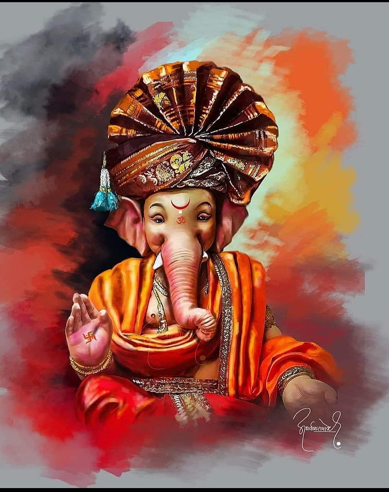 Ganpati, god, hindu, HD phone wallpaper | Peakpx