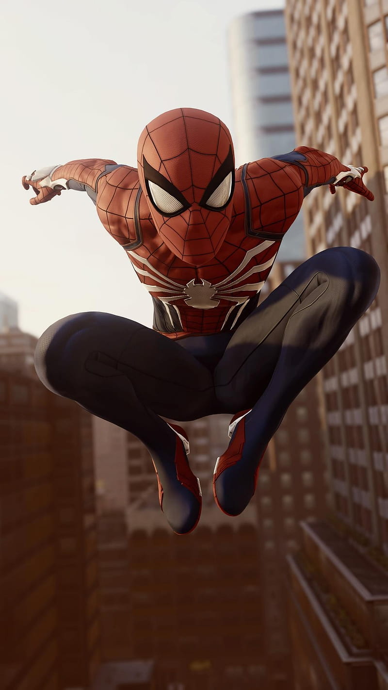 Advanced Suit, spider man, spider man ps4, HD phone wallpaper | Peakpx