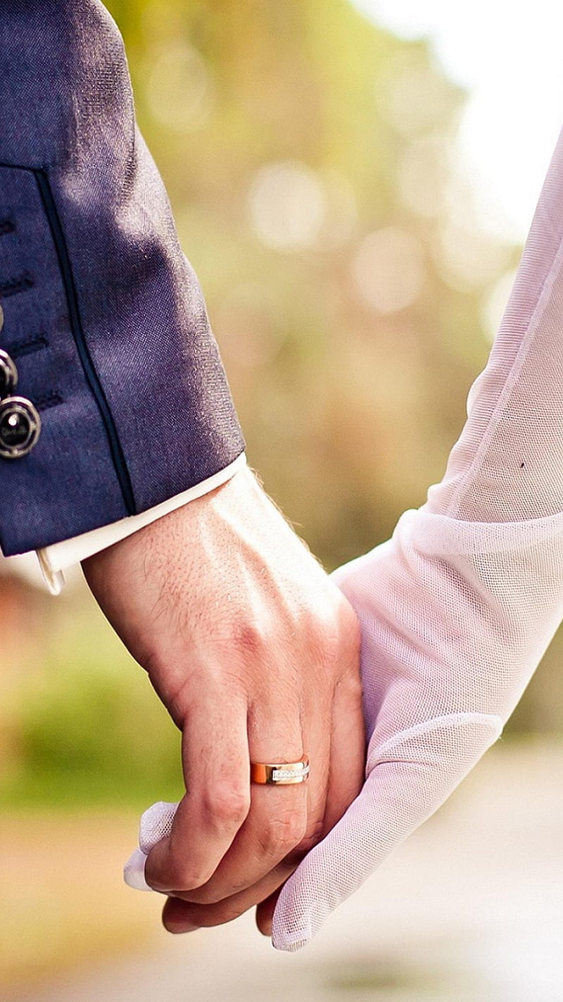 Couple Holding the Hands , couple holding the hands, love, romantic, HD phone wallpaper