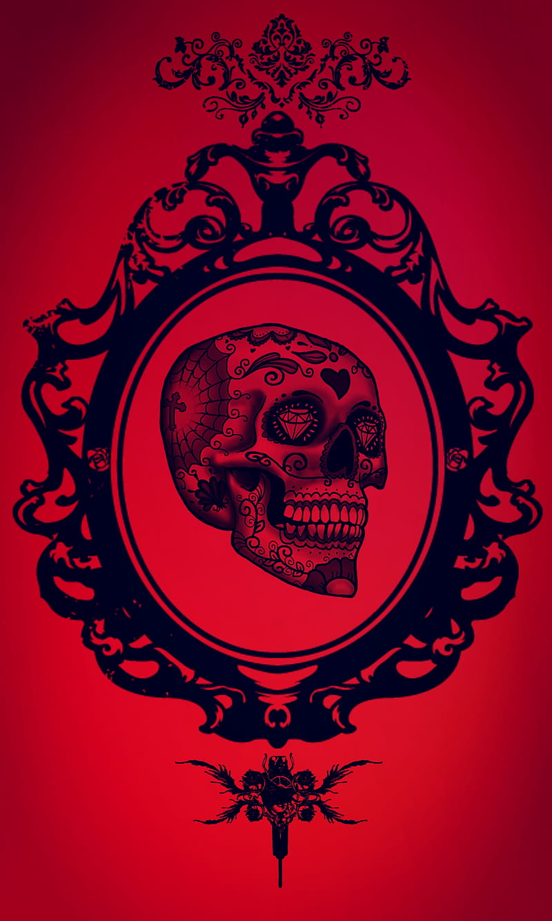 Fashioned, skull, old, HD phone wallpaper