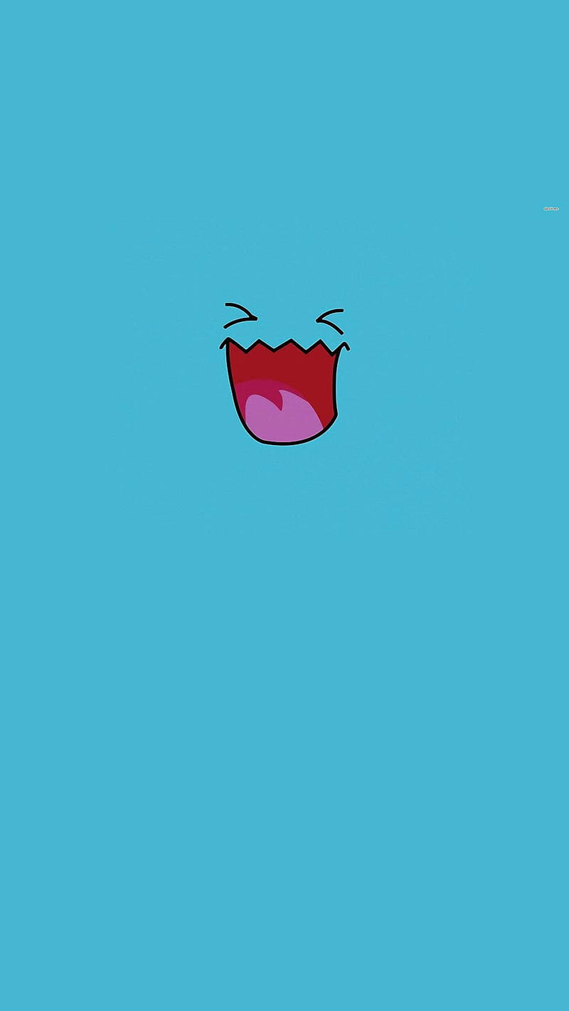 Laugh Art, laugh art, blue, background, HD phone wallpaper | Peakpx