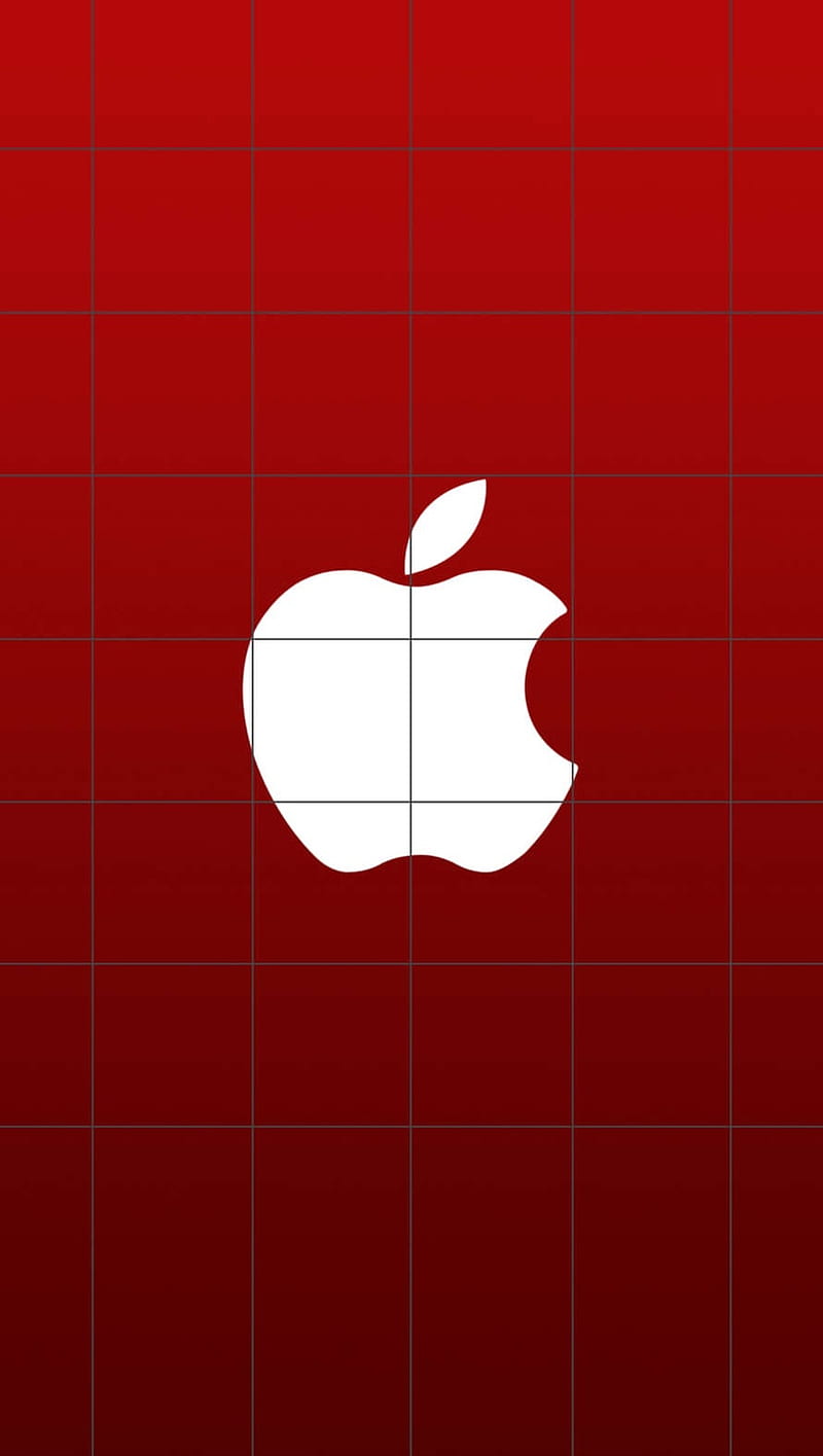 Apple in Red, apple, in red, HD phone wallpaper