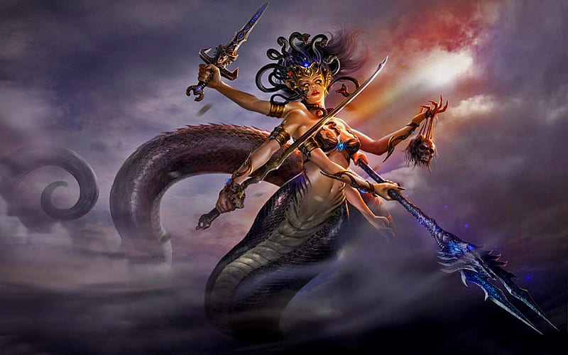 Digital Download I Greek Mythology Medusa Fantasy