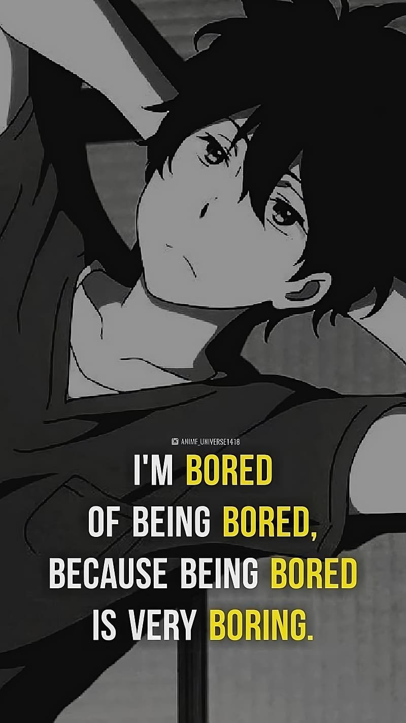 When your bored and you watch anime - iFunny Brazil