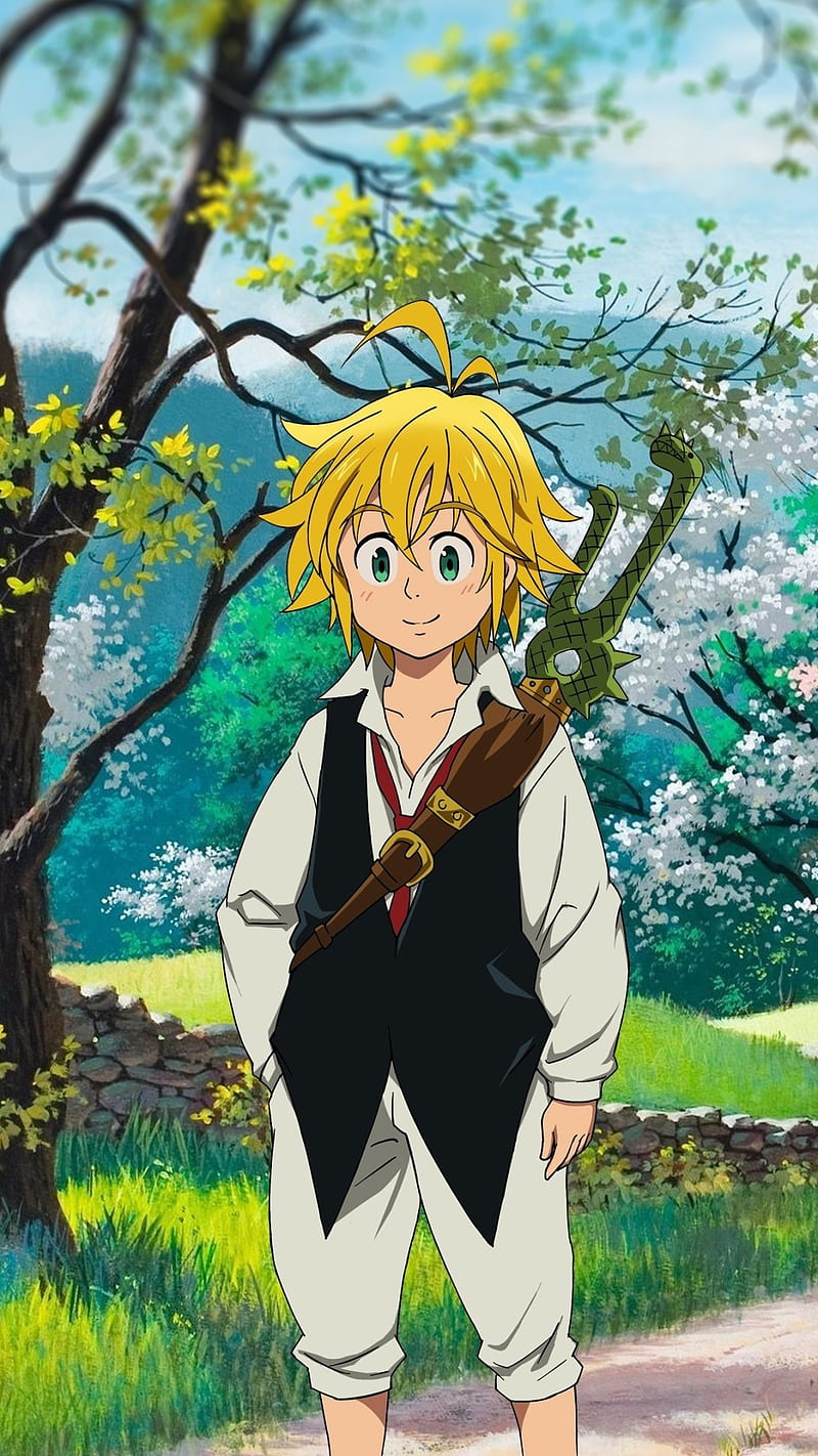 Meliodas, 7 deadly sins, action, anime, cartoon, japan, nanatsu no taizai, seven deadly sins, HD phone wallpaper | Peakpx