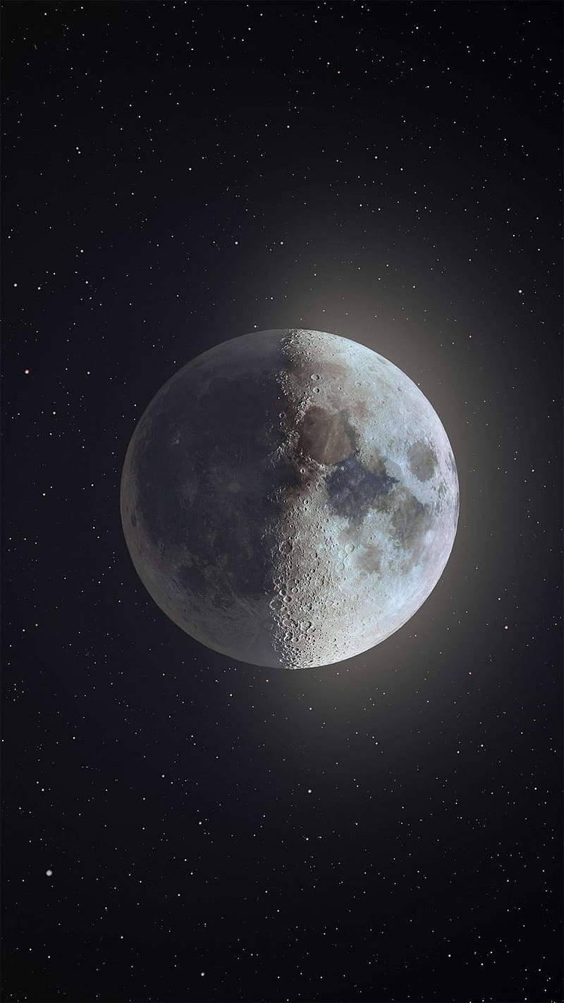 Moon IPhone, ios moon, HD phone wallpaper