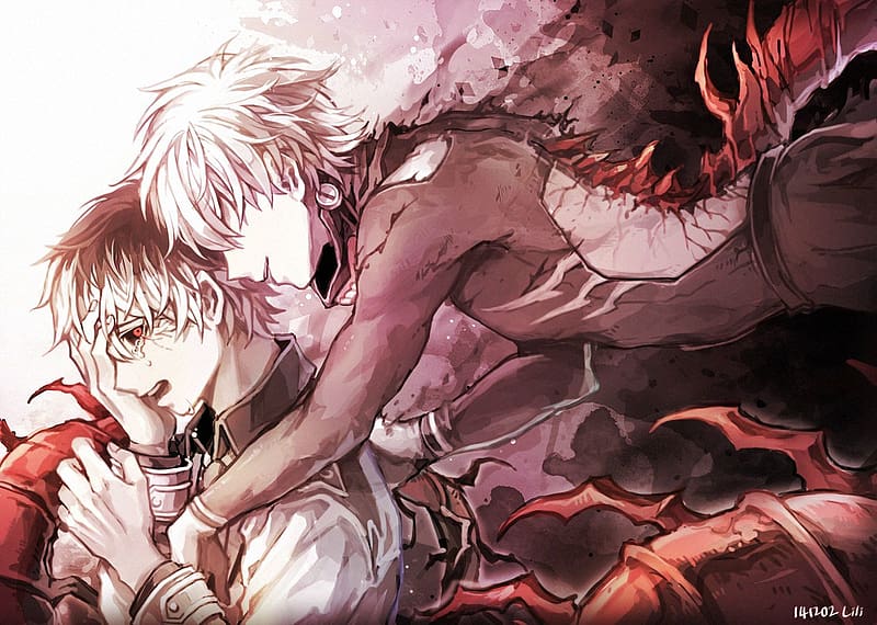 Download wallpapers Ken Kaneki, 4k, close-up, portrait, Sasaki