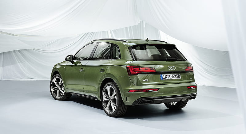 2021 Audi Q5 (Color: District Green) - Rear Three-Quarter, car, HD ...