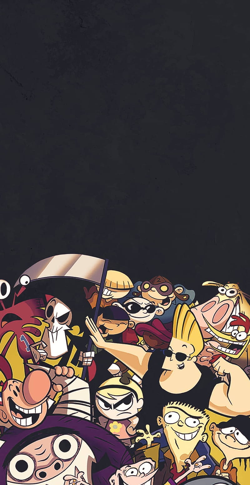 CartoonNetwork 90s, 90s-2000s, billy mandy, cartoon network, ed, edd and eddy, johnny bravo, HD phone wallpaper