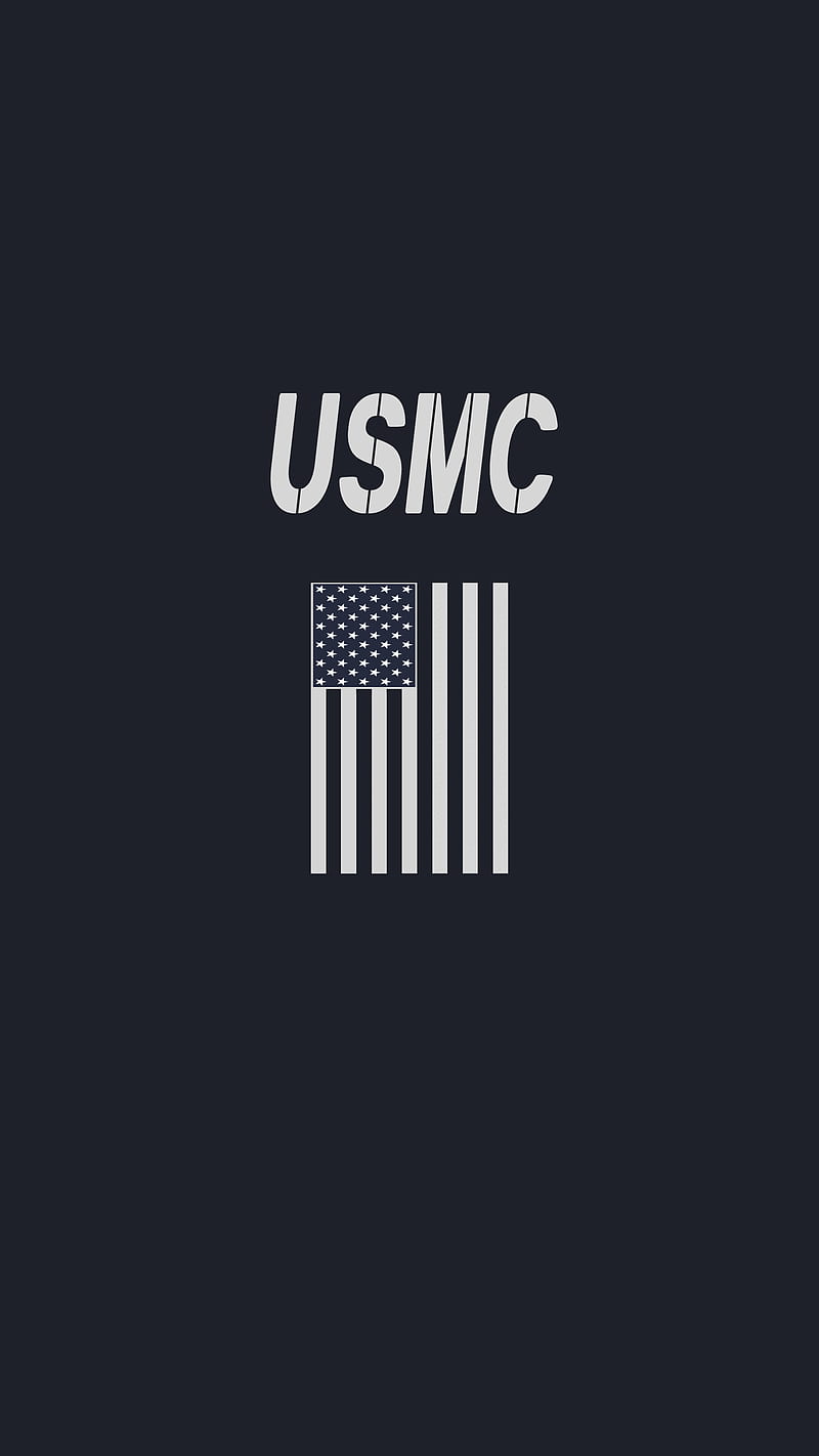 US Marines, 929, corps, flag marines, military, minimalist, united states, us, veteran, HD phone wallpaper