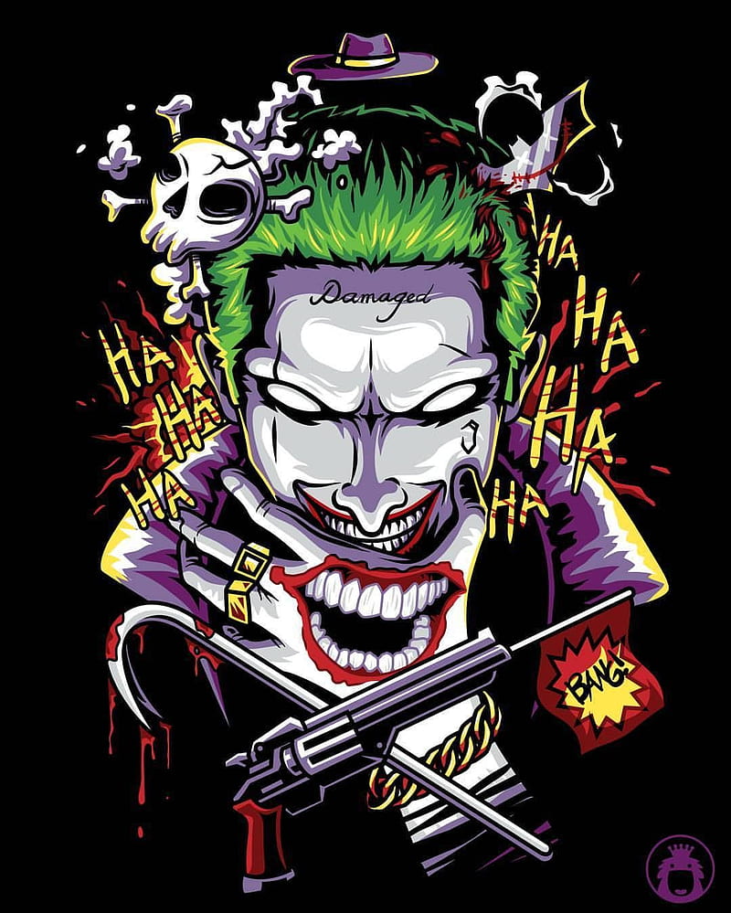 Mr J, batman, clown, HD phone wallpaper | Peakpx