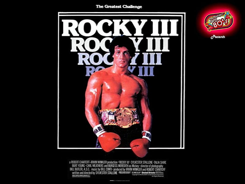 80's mania: Rocky III, action, drama, cinema, movies, rocky iii, classic, vintage, HD wallpaper