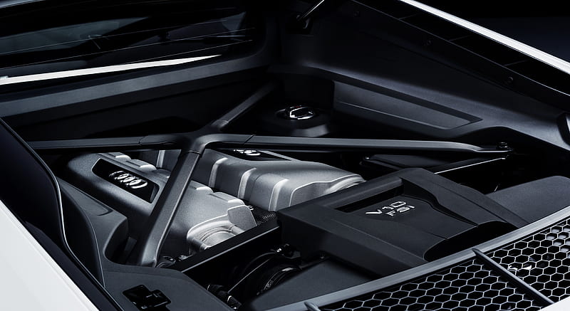 2018 Audi R8 RWS - Engine , car, HD wallpaper
