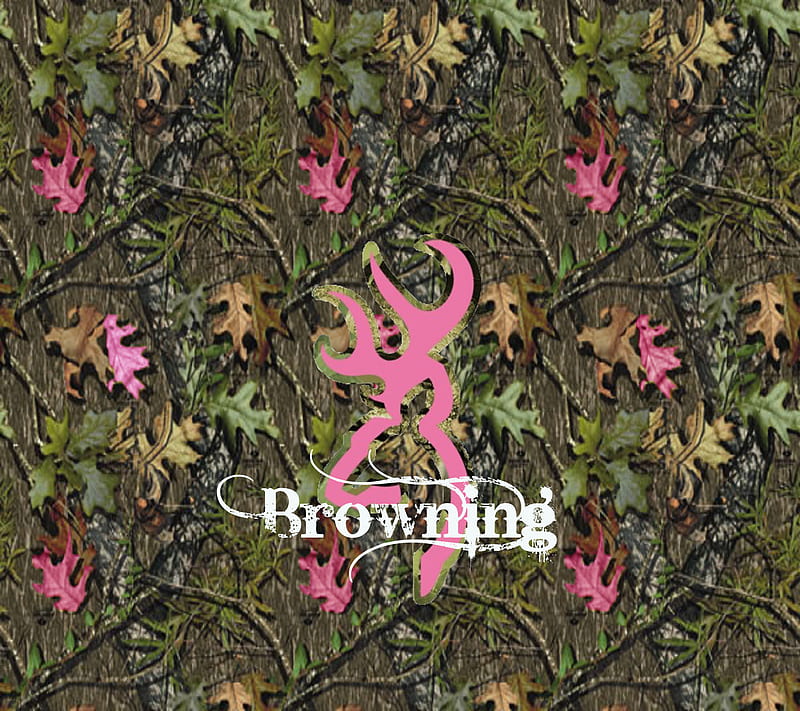 Pink Browning Deer, hunting, HD wallpaper