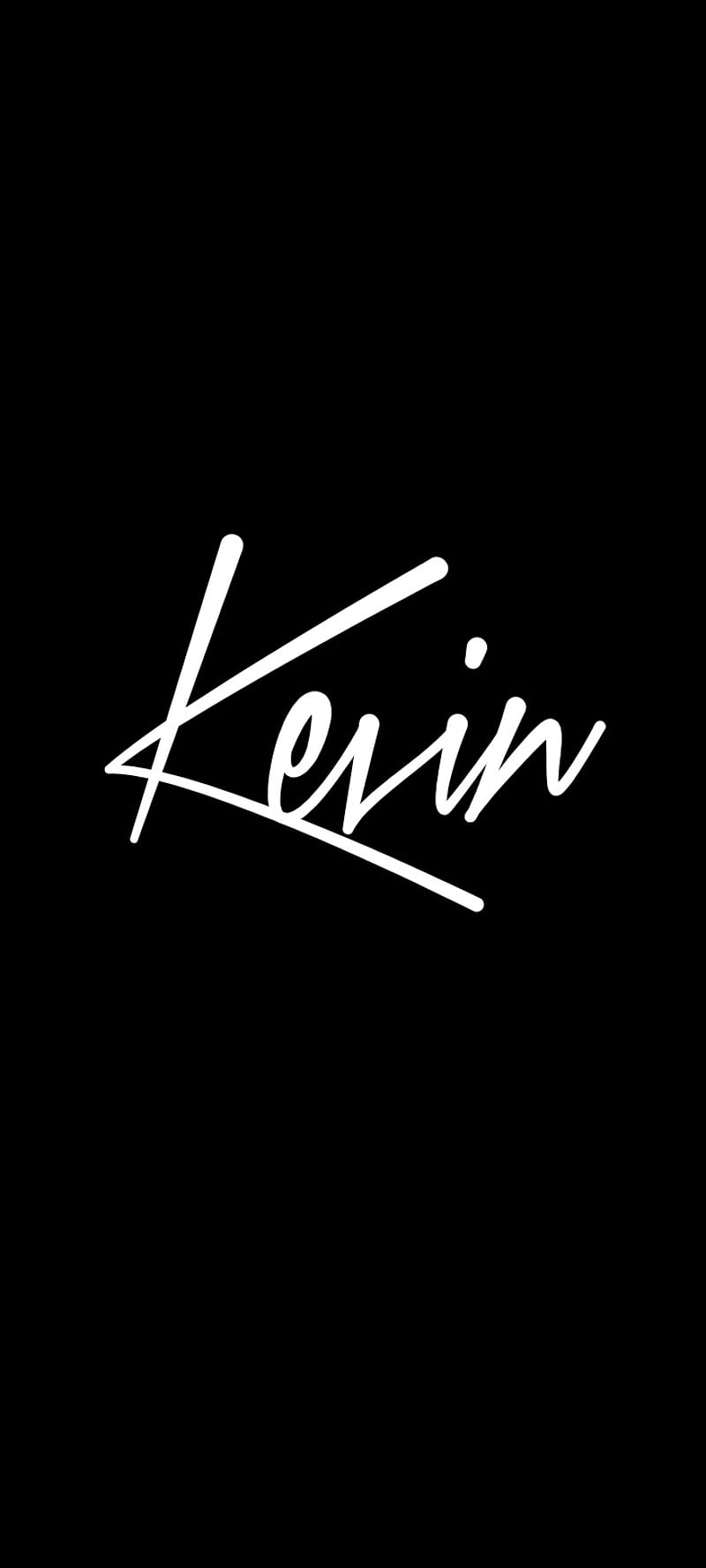 Kevin, black, name, HD phone wallpaper