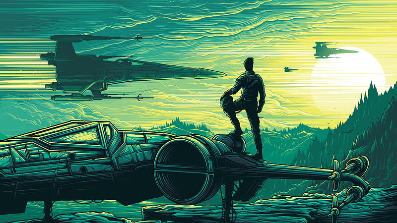 Dan Mumford Star Wars The Force Awakens , star-wars-the-force-awakens, movies, artist, artwork, digital-art, HD wallpaper