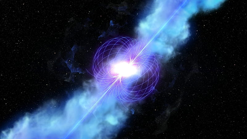Birth of Magnetar Witnessed for the First Time After Massive Cosmic Explosion, HD wallpaper