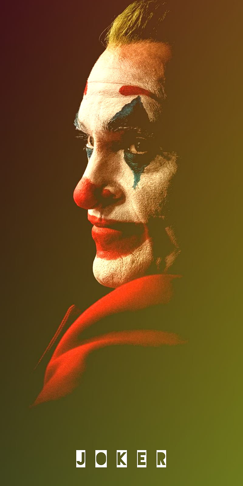 Joker 2019, colours, face, joker, joker movie, joker movie 2019, sad, trending, HD phone wallpaper
