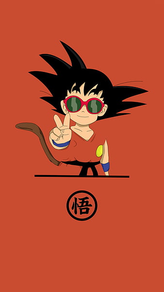 Kid Goku, dbz, dragon ball, dragon ball z, goku kid, vegeta, HD phone wallpaper