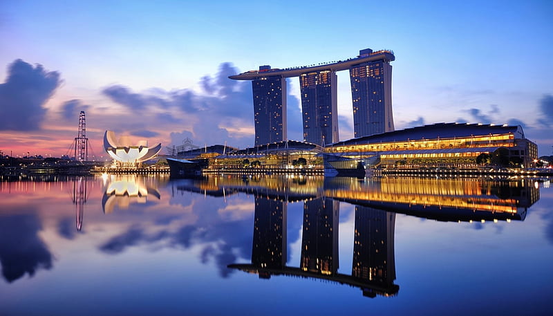 Marina Bay Sands Singapore, Singapore, Marina, Sands, Bay, HD wallpaper