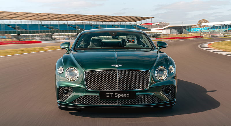 2022 Bentley Continental GT Speed (Color: Verdant) - Front , car, HD wallpaper