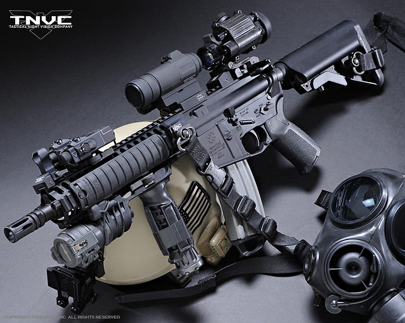 Tactical Night Vision Co., scope, rifle, special, assult, HD wallpaper