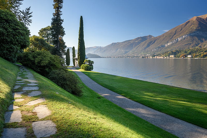 Lakes, Lake, Bellagio, Italy, Lake Como, HD wallpaper