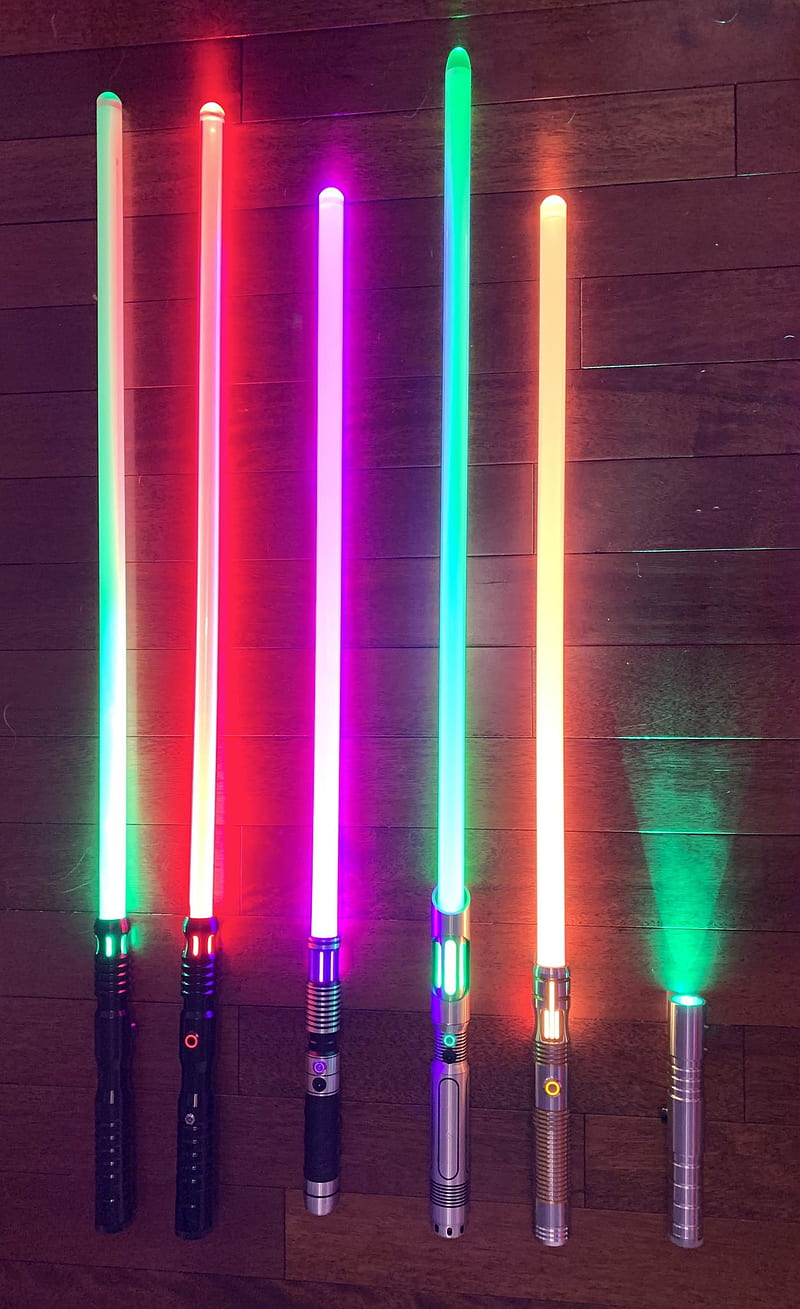 Lightsaber Battle Star Wars The Force Awakens S 4K wallpaper