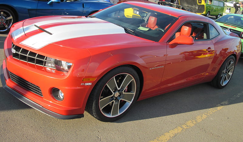 2011 Camaro, graphy, headlights, Chevrolet, orange, tires, white, HD ...