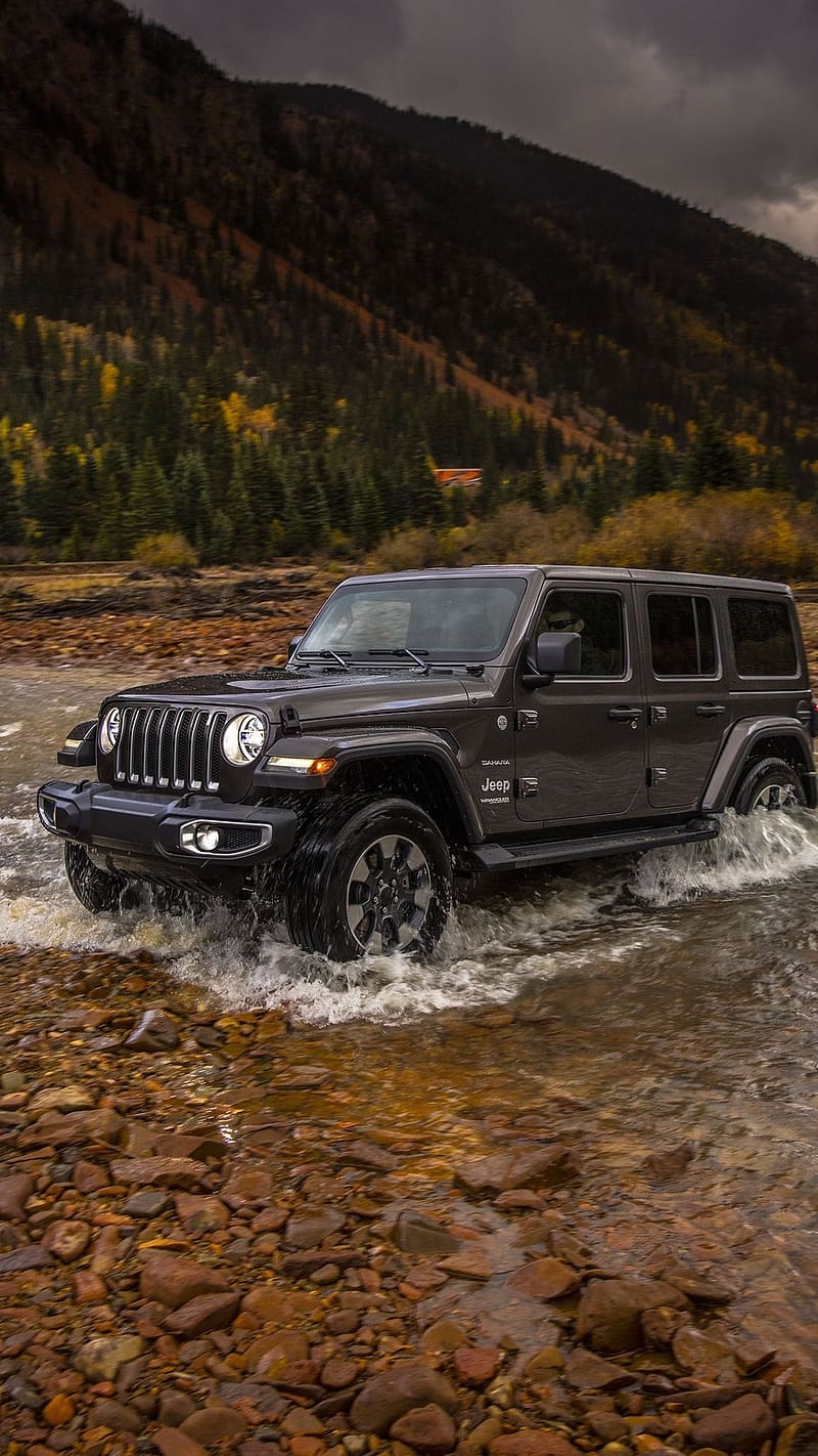 Thar Gadi, Mountains Background, car, mahindra, HD phone wallpaper