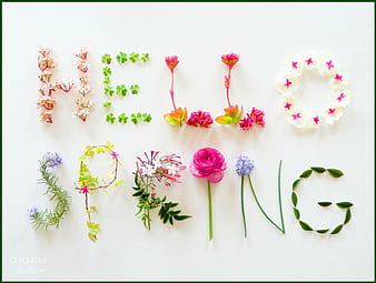 welcome spring images