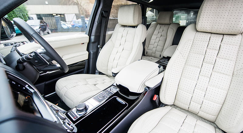 2015 Kahn Design Range Rover 5.0 Supercharged Autobiography 600-LE (Ivory) - Interior Front Seats , car, HD wallpaper