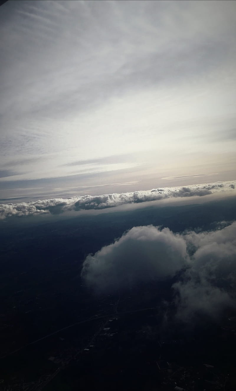 Heaven Air Portugal, aeronaves, ceu, cidade da maia, clouds, leves, mountain, sonhar, voar, HD phone wallpaper