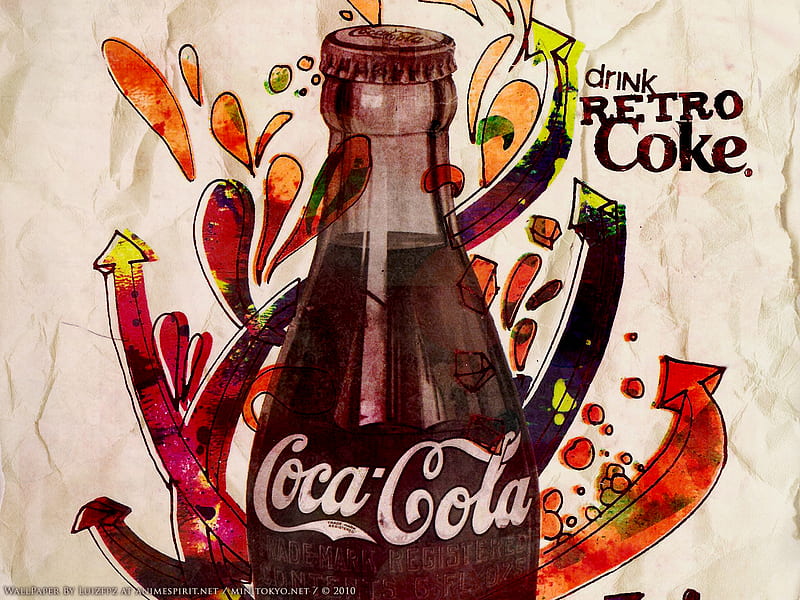 Member Art : Retro Coke, 1600X1200 Retro, HD wallpaper